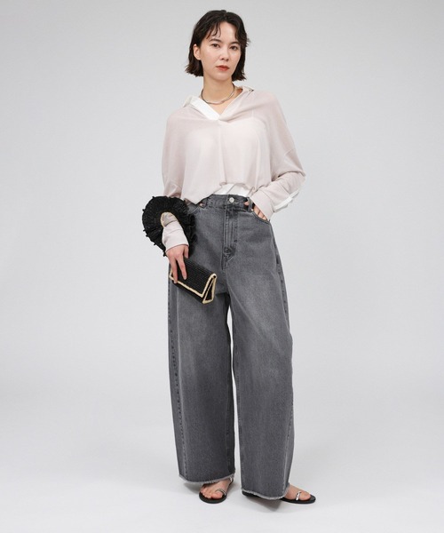 「St.Johns 3rd club」 長袖カットソー フリー ホワイト レディース_画像8