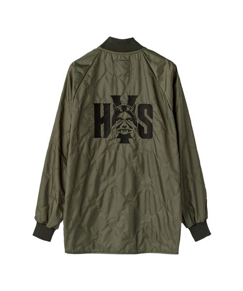 ヒステリックグラマー HYSTERIC GLAMOUR ブルゾン LAVENHAM×HYSTERIC BOMBER JACKET（ブルゾン）｜HYSTERIC GLAMOUR