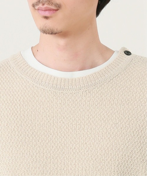「JOURNAL STANDARD J.S HOMESTEAD」 ノースリーブニット LARGE ベージュ メンズ_画像4