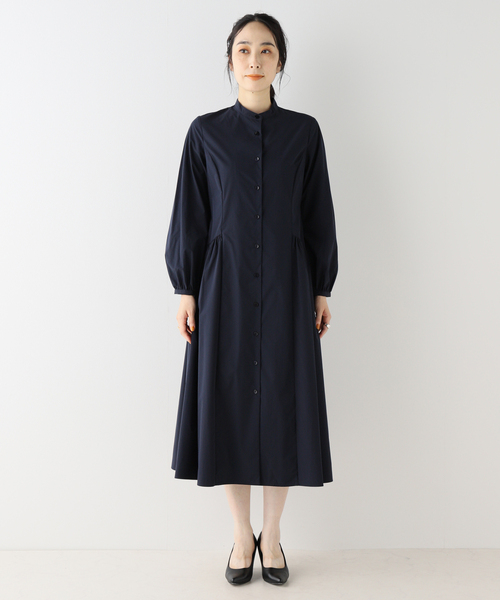 「La TOTALITE」 シャツワンピース 38 ブラウン レディース_画像7