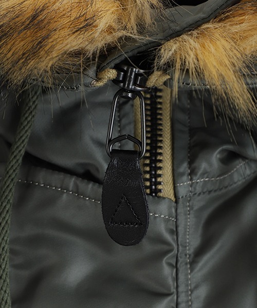 コート ジャケット marka / マーカ：別注 N-2B：M25F42BL01C「COR」 メンズの画像