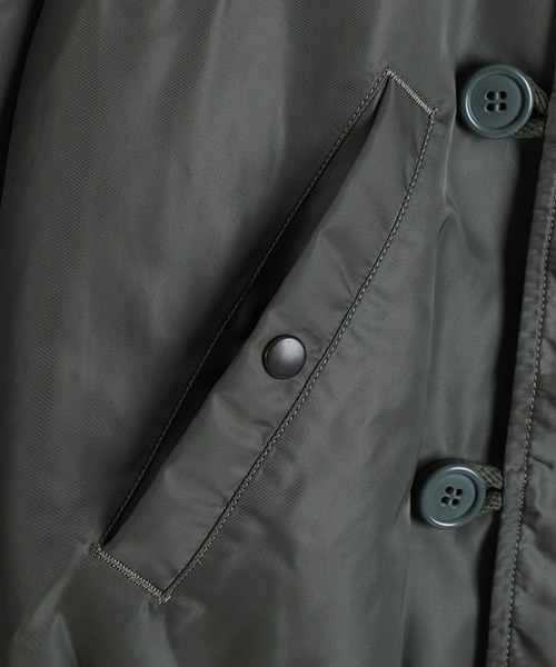 コート ジャケット marka / マーカ：別注 N-2B：M25F42BL01C「COR」 メンズの画像