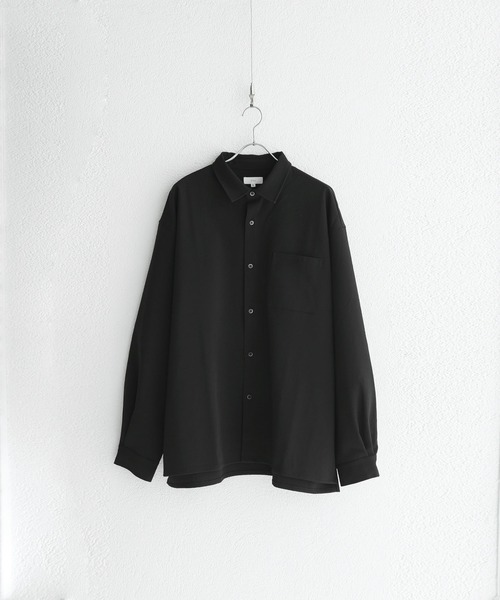 「LILL」 長袖シャツ M サックスブルー メンズ_画像2