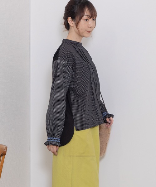 「POU DOU DOU」 長袖シャツ 3 ベージュ レディース_画像5