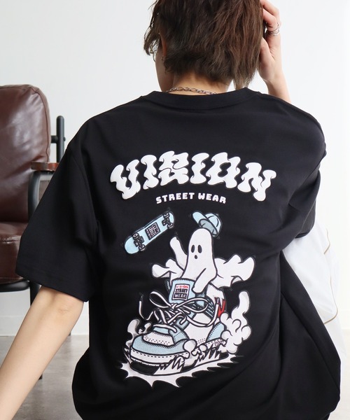80〜90s VISION STREET WEAR（ヴィジョンストリートウェア） VISION STREET WEAR（ヴィジョンストリートウェア） tシャツ 「VISION