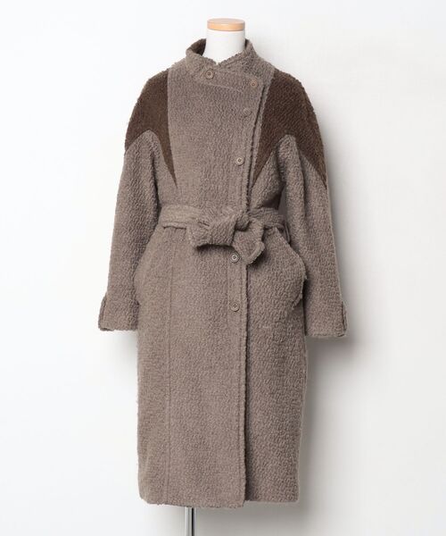 DIESEL レディースコート DIESEL（ディーゼル） コート XX-SMALL グレー レディース : ZOZOTOWN