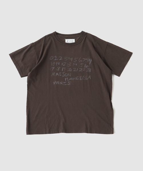Maison Margiela（メゾンマルジェラ） tシャツ Numbers Print T-shirt
