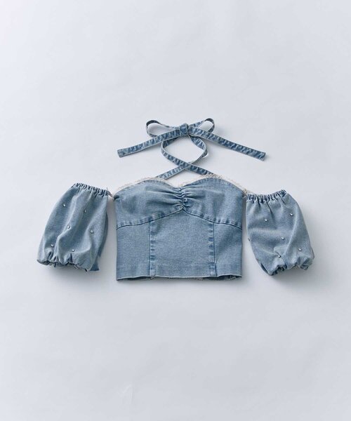 Belle Charme ブラウス シャツ 半袖 「Belle Charme」Jewel