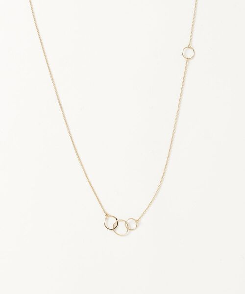 「anq.」 ネックレス ONE SIZE ゴールド レディース
