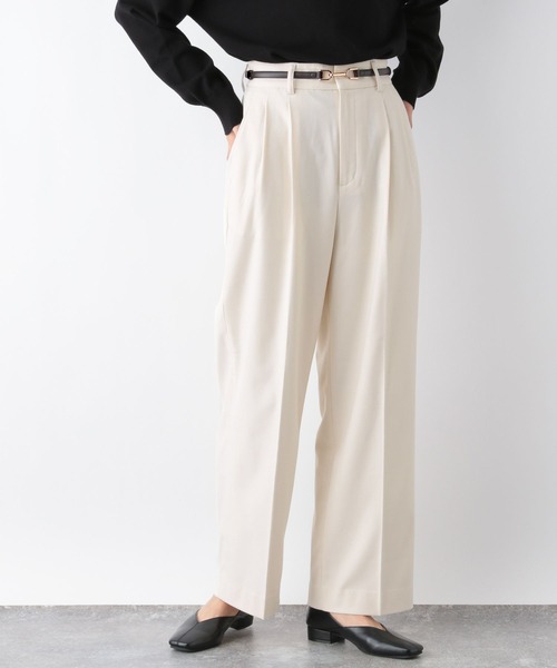 「GLOBAL WORK」 パンツ LARGE グレイッシュベージュ レディース_画像6