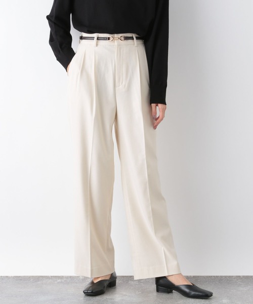 「GLOBAL WORK」 パンツ LARGE グレイッシュベージュ レディース_画像8