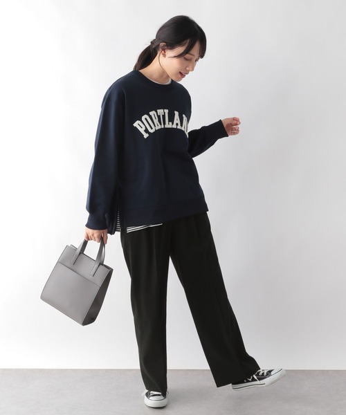 「GLOBAL WORK」 パンツ LARGE グレイッシュベージュ レディース_画像9