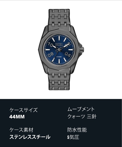 DIESEL（ディーゼル） 腕時計 腕時計 メンズ アナログ ステンレス