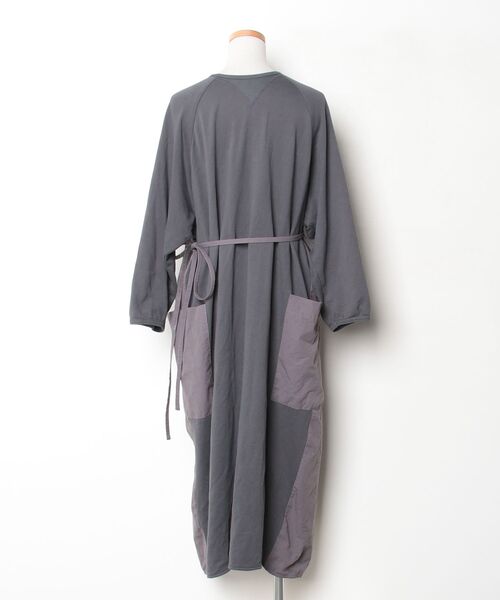 「sneeuw」 長袖ワンピース ONESIZE チャコールグレー レディース_画像2