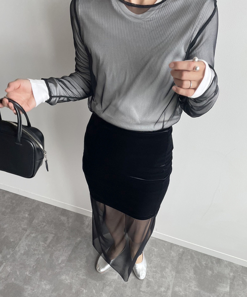 「EDIT. FOR LULU」 長袖ワンピース SMALL ピンク レディース_画像6
