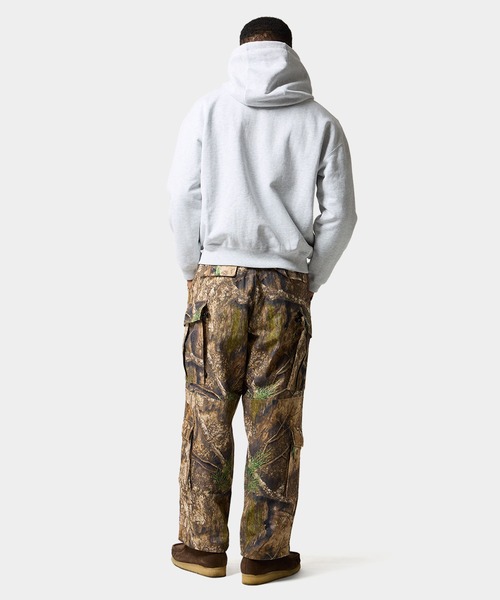HUF（ハフ） ジップアップパーカー L アッシュグレー メンズ