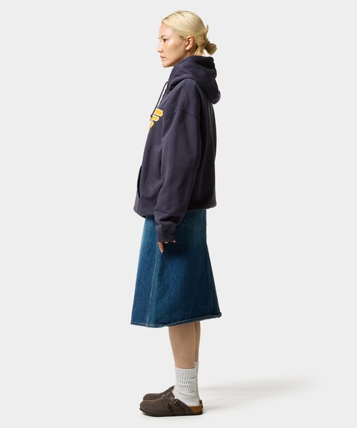 HUF（ハフ） ジップアップパーカー L アッシュグレー メンズ