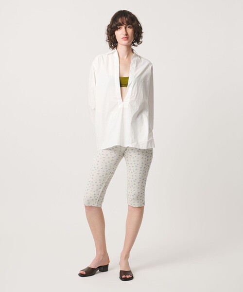 レギンス スパッツ 「別注」「FAITH MILLS for 6」THERMAL BIKER PANTS/レギンス レディースの画像