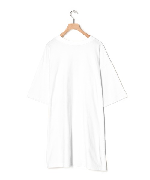 「Alley by w closet」 半袖ワンピース FREE オフホワイト レディース_画像8