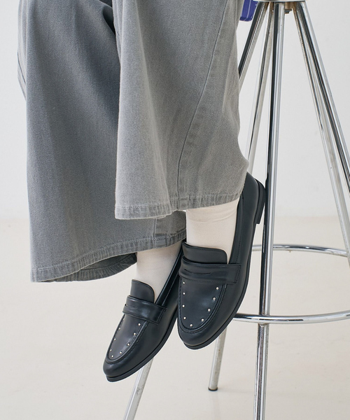 「Au BANNISTER」 フラットパンプス 39 ブラック系その他3 レディース_画像5