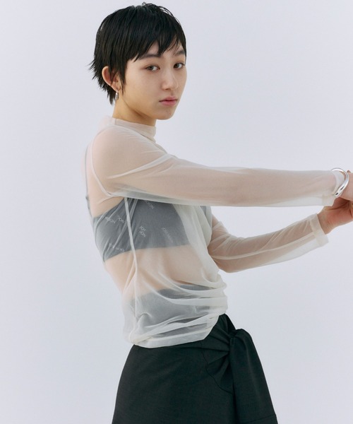 「JOSE MOON」 長袖カットソー FREE ミント レディース_画像6