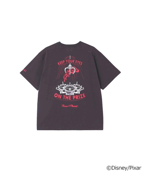 未開封　金属バット　KB Tシャツ 黒×赤プリント　Lサイズ　半袖　廃盤品 ROSE BUD（ローズバッド） tシャツ 半袖 TOY STORY / PIZZA PLANET / S