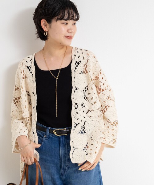 「Rie Miller」 ボレロ 38 ブラック レディース_画像8