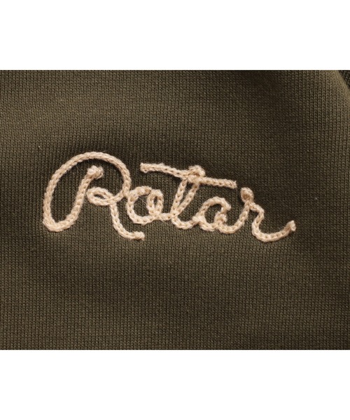 「ROTAR」 スウェットカットソー MEDIUM ライトオリーブ メンズ_画像6