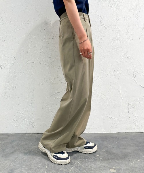 「apres jour mignon」 スラックス X-LARGE グレー レディース_画像2