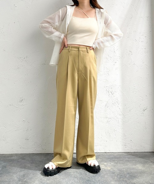 「apres jour mignon」 スラックス X-LARGE グレー レディース_画像8