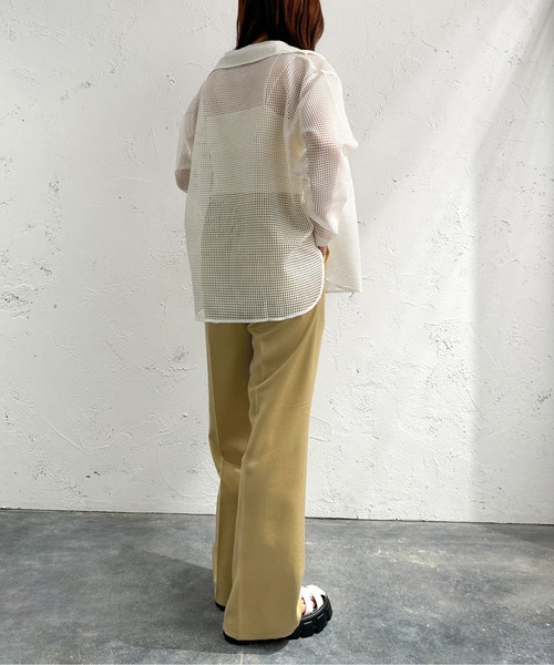 「apres jour mignon」 スラックス X-LARGE グレー レディース_画像9