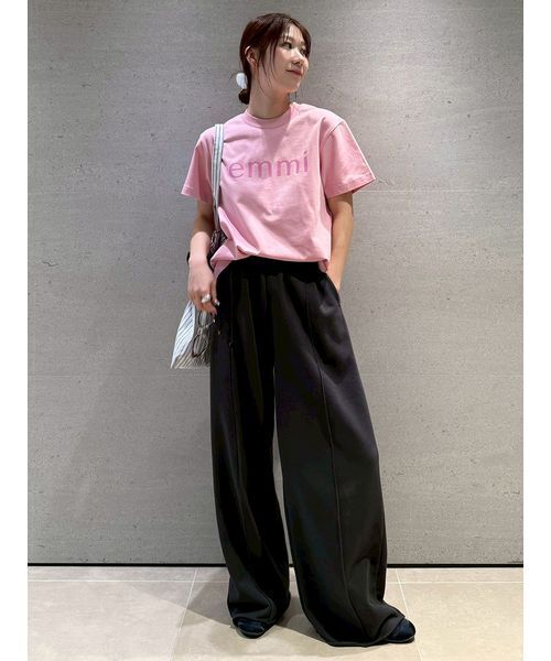 「emmi」 半袖Tシャツ F ピンク レディース_画像9