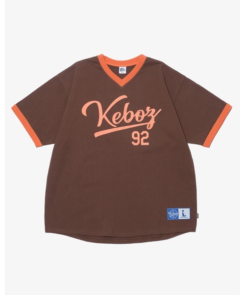 KEBOZ（ケボズ） tシャツ V92 RINGER S/S TEE メンズ レディース