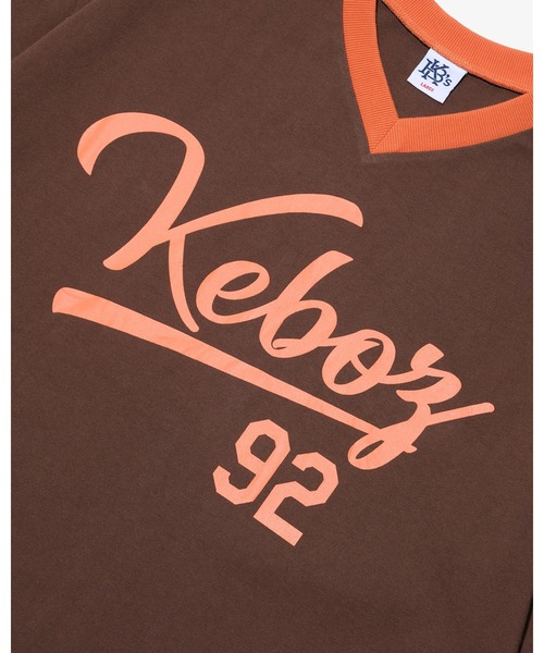 KEBOZ（ケボズ） tシャツ V92 RINGER S/S TEE メンズ レディース