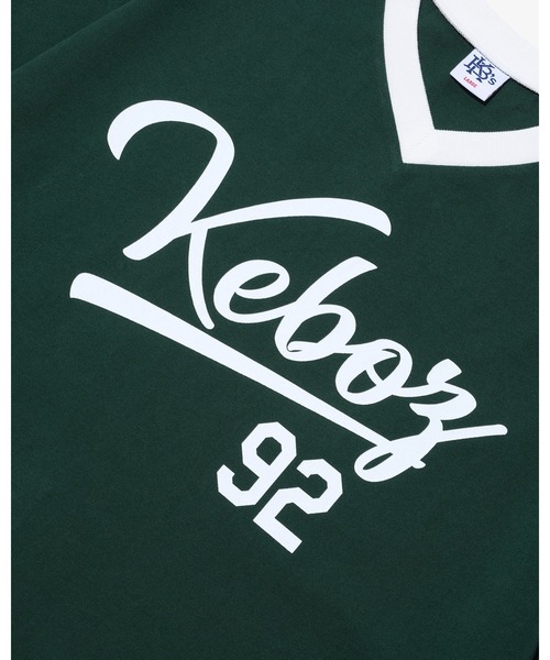 KEBOZ（ケボズ） tシャツ V92 RINGER S/S TEE メンズ レディース