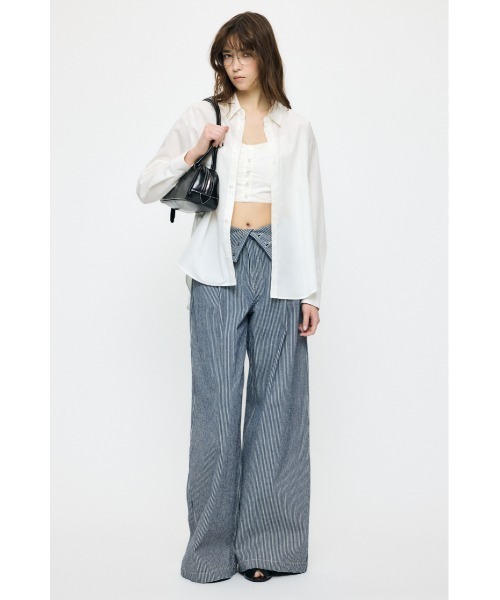 MOUSSY（マウジー） ワイドパンツ ジーンズ デニム デニムパンツ 「再