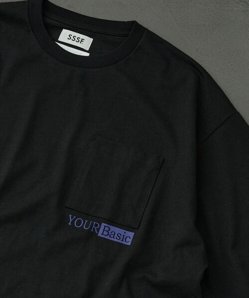 「Firsthand」 半袖Tシャツ「SSSFコラボ」 M ブラック メンズ_画像3