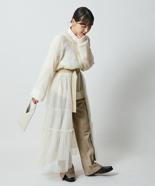 「Firsthand」 ハンドバッグ ONE SIZE ホワイト レディース_画像9