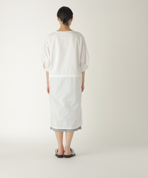 「ZUCCa」 半袖ワンピース M size カーキ レディース_画像7