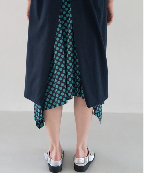 「ZUCCa」 半袖ワンピース M size カーキ レディース_画像8