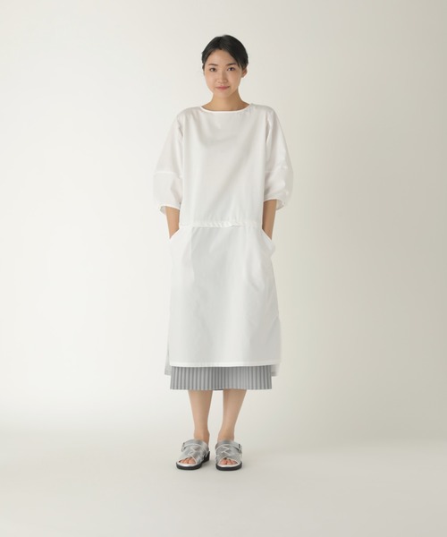 「ZUCCa」 半袖ワンピース M size カーキ レディース_画像9