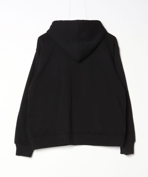 「U.S. POLO ASSN.」 ワンポイントジップアップパーカー L ブラック メンズ_画像2