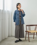 ワイドパンツ チノパン イージーワイドチノパン...の詳細画像4