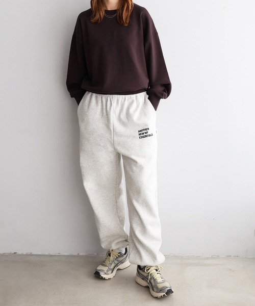 「ANME」 イージーパンツ X-LARGE ブラック レディース_画像6