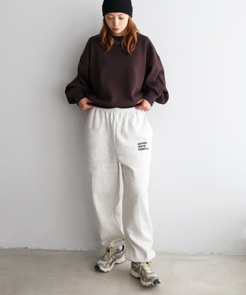 「ANME」 イージーパンツ X-LARGE ブラック レディース_画像7