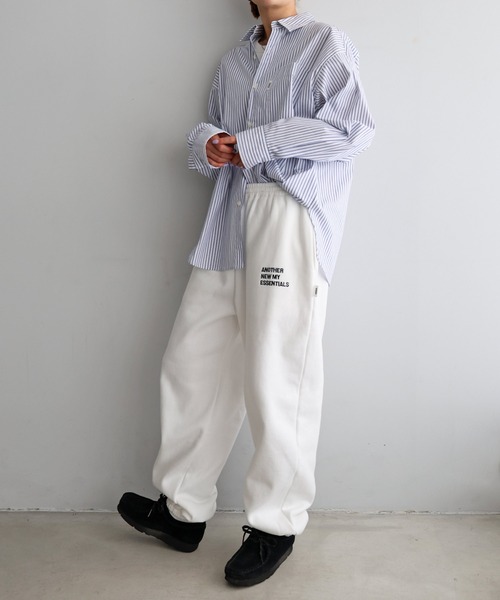 「ANME」 イージーパンツ X-LARGE ブラック レディース_画像9
