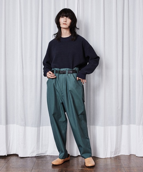 dulcamara レザーベルト Dulcamara [ドゥルカマラ] Color Buckle Long Belt ＜カラー