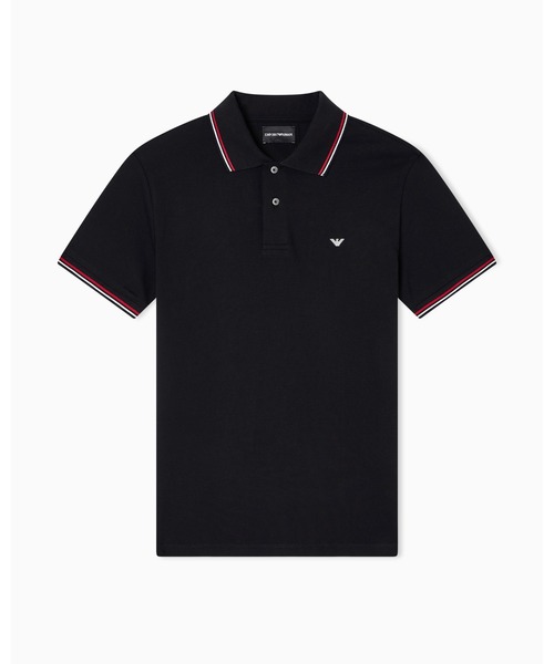 XL！美品 エンポリオアルマーニ ボンディング ストレッチ ポロシャツ シャツ EMPORIO ARMANI エンポリオ アルマーニ ポロシャツ メンズ 半袖