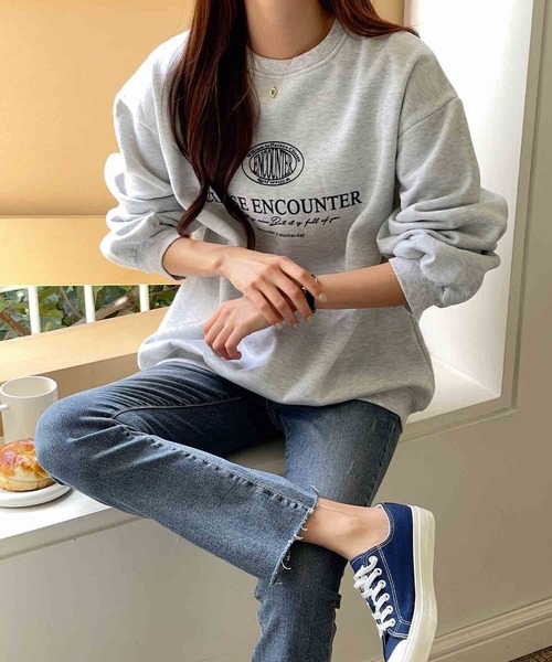 VitaFelice（ヴィータフェリーチェ） トレーナー スウェット カレッジ