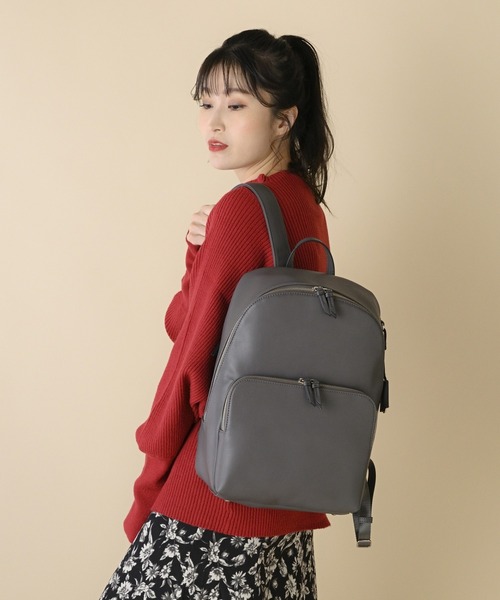 【5％OFFクーポン】【商品レビューで＋5％】【セール30%OFF】ダブルアンドデイナイト リュック  W＆.Day/Night 通勤 50代  A4 タブレット  9L Poet ポエット ラウンドリュック 11721 W＆.Day/Night（ダブルアンドデイナイト） デイバック リュック